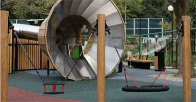 Качели с подвесами