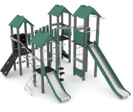 Детский игровой комплекс 5650x4240x3670 мм 10011 - фото 20