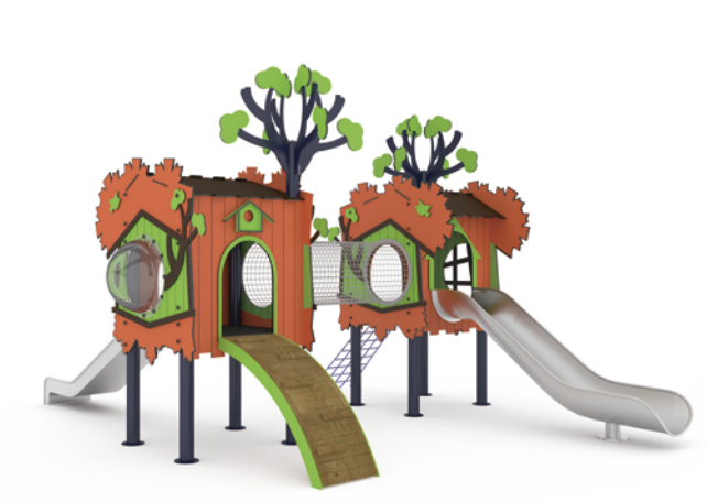 Детский игровой комплекс 6900х6100х4000 мм 10046 - фото 237