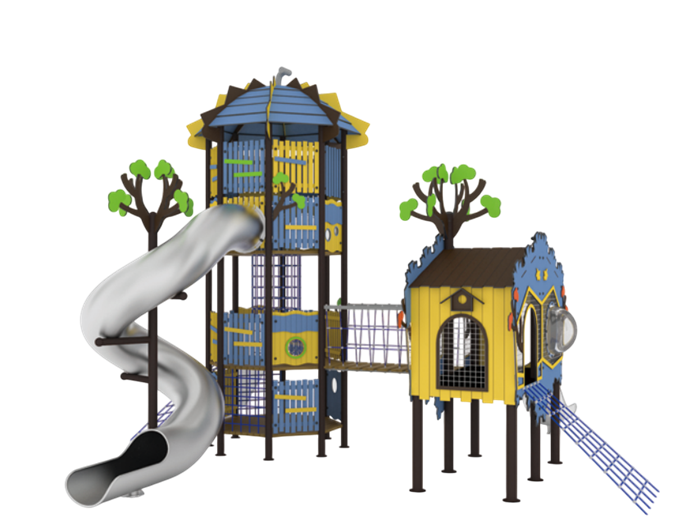 Детский игровой комплекс 9300х7200х4800 мм 10048 - фото 239