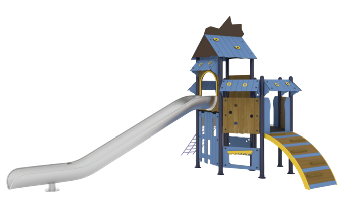 Детский игровой комплекс 10000х6800х6300 мм 10059 - фото 250