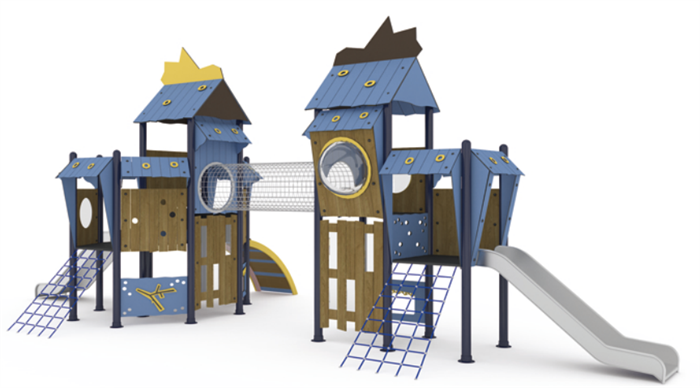 Детский игровой комплекс 11500х5300х4500 мм 10060 - фото 251