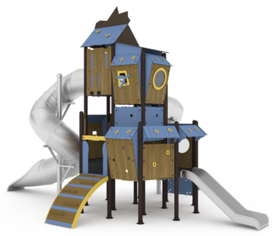 Детский игровой комплекс 10000х6800х6300 мм 10063 - фото 254