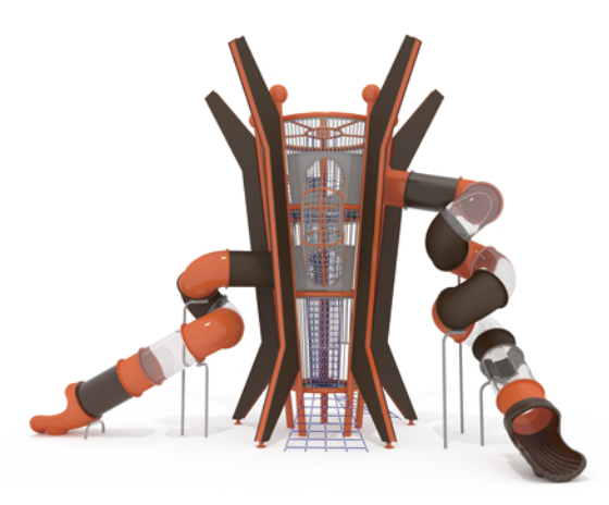 Детский игровой комплекс 10000х7500х8100 мм 10064 - фото 255