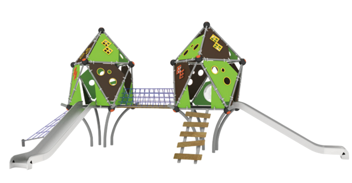 Детский игровой комплекс 12000х6000х4700 мм 10070 - фото 261
