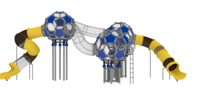 Детский игровой комплекс 11300х6400х4700 мм 10079 - фото 270