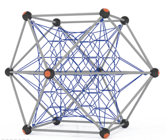 Троссовый комплекс 3200х3200х3100 мм 10098 - фото 292