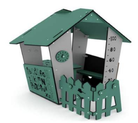 Домик 1880x1410x1550 мм 10016 - фото 29