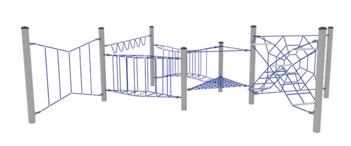 Троссовый комплекс 5600х5600х2200 мм 10110 - фото 304