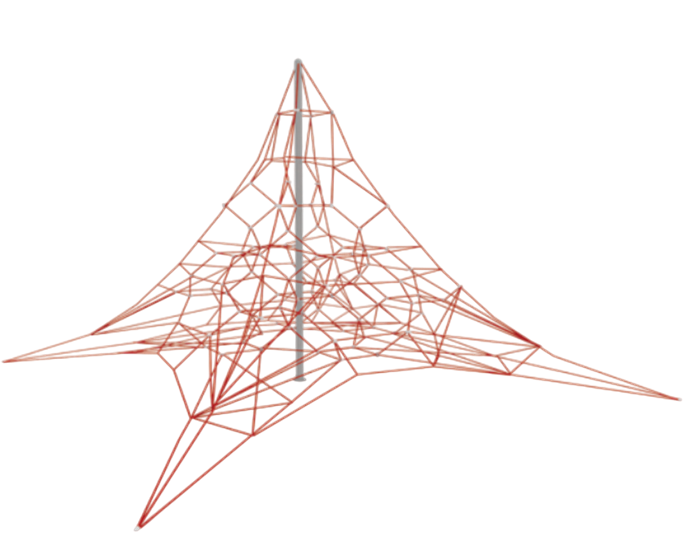 Троссовый комплекс 10000х10000х5000 мм 10115 - фото 309