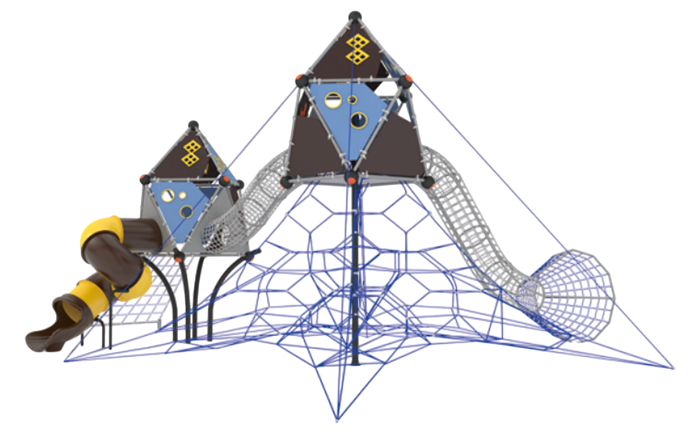 Детский игровой комплекс 13000х6400х6500 мм 10119 - фото 313