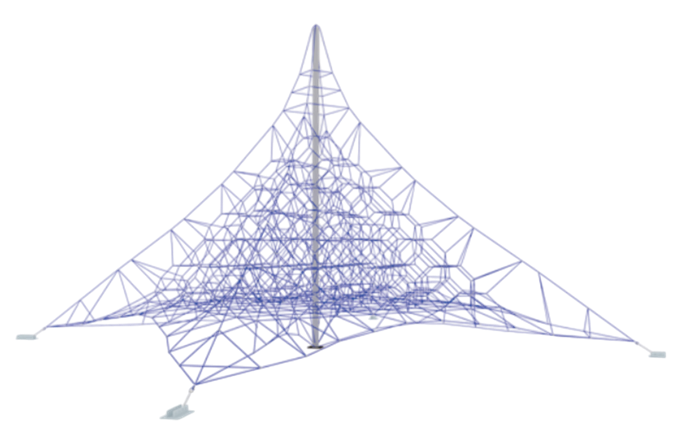 Троссовый комплекс 18000х18000х9000 мм 10125 - фото 319