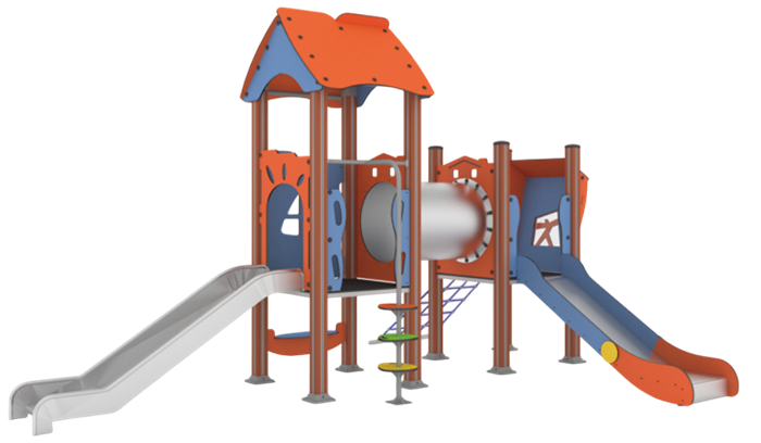 Детский игровой комплекс 5600х4200х3300 мм 10128 - фото 322