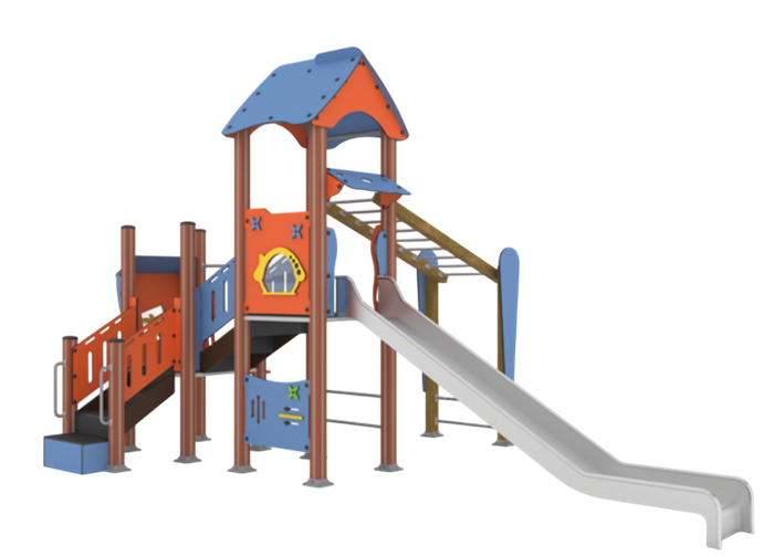 Детский игровой комплекс 6500х4100х3900 мм 10131 - фото 325