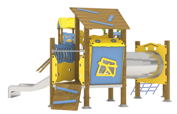 Детский игровой комплекс 4800х3600х2700 мм 10140 - фото 334