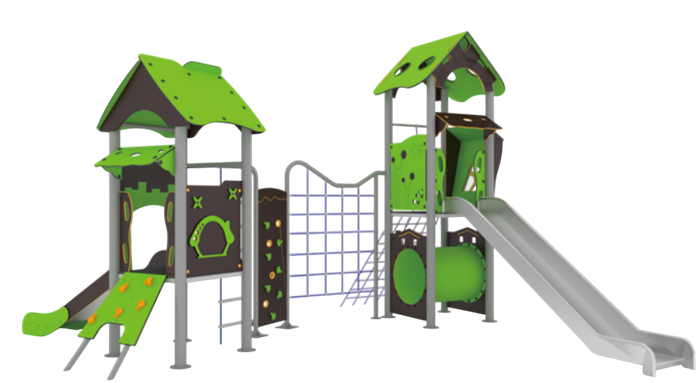 Детский игровой комплекс 7200х6200х3800 мм 10145 - фото 340