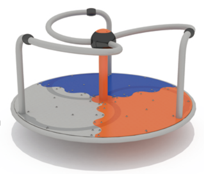 Карусель 1850х1850х1100 мм 10162 - фото 363