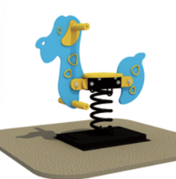 Качалка на пружине «Жираф» 800х340х790 мм 10184 - фото 388