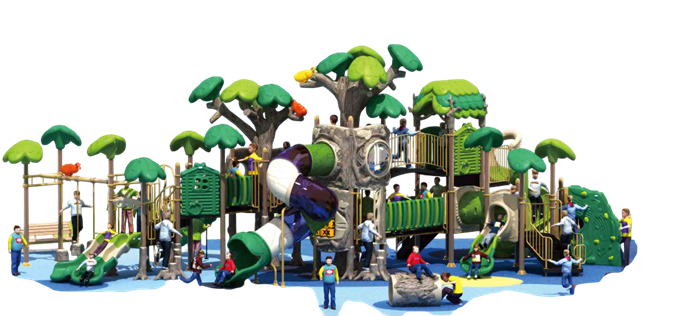 Детский игровой комплекс 14000х12900х5900 мм 10194 - фото 398