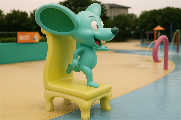 Детская водная фигура 800х1800 мм 10272 - фото 704