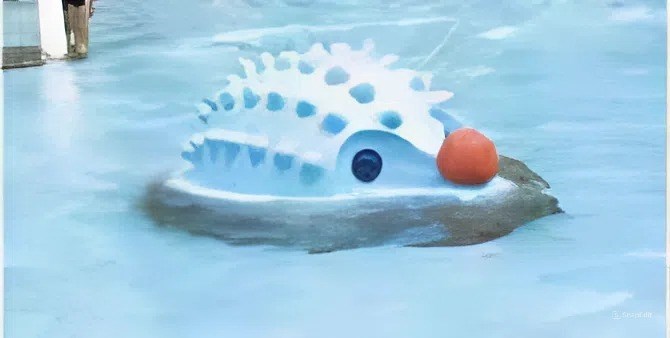 Детская водная фигура 1300х800х500 мм 10279 - фото 712