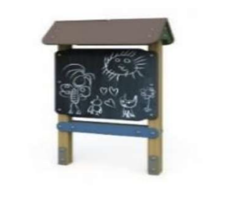 Доска для рисования с крышей 1100х140х1400 мм 10034 - фото 71