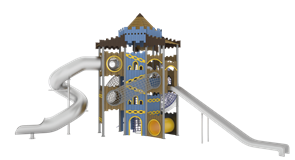 Детский игровой комплекс 11200х10500х6500 мм 10054