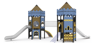 Детский игровой комплекс 10500х6400х4500 мм 10058