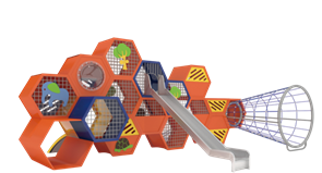 Детский игровой комплекс 9500х9200х4500 мм 10066