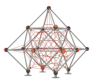 Троссовый комплекс 4500х4500х4700 мм 10095