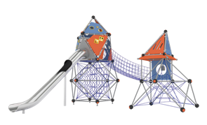 Детский игровой комплекс 10000х9000х6500 мм 10096