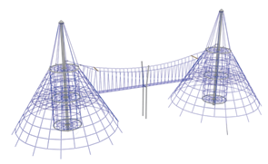 Троссовые комплекс 15000х6000х6000 мм 10102