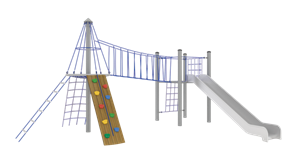 Детский игровой комплекс 6600х5300х3500 мм 10104