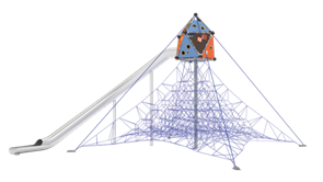 Детский игровой комплекс 14800х13800х9000 мм 10122