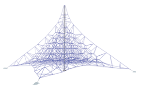 Троссовый комплекс 18000х18000х9000 мм 10125