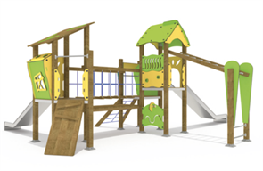 Детский игровой комплекс 8500х6900х3700 мм 10136