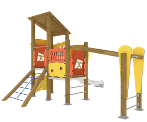 Детский игровой комплекс 5400х4600х3400 мм 10139