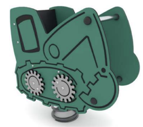 Качалка на пружине «Трактор» 730x430x750 мм 10020