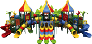 Детский игровой комплекс 17500х13000х6200 мм 10190