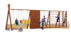 Полоса препятствий 8700х1000х2700 мм 10294