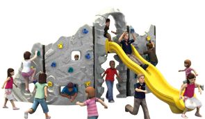 Детский скалодром 5100х4300х2700 мм 10317