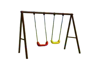 Качели с двумя подвесами 2700х1400х2000 мм 10332