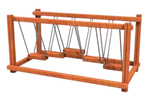 Полоса препятствий 2300х1300х800 мм 10362