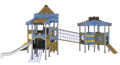 Детский игровой комплекс 11000х6000х4800 мм 10057 - фото 248